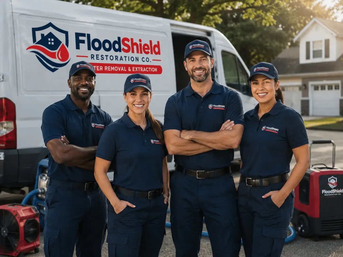 Flood Damage Restoration company in China Spring, TX